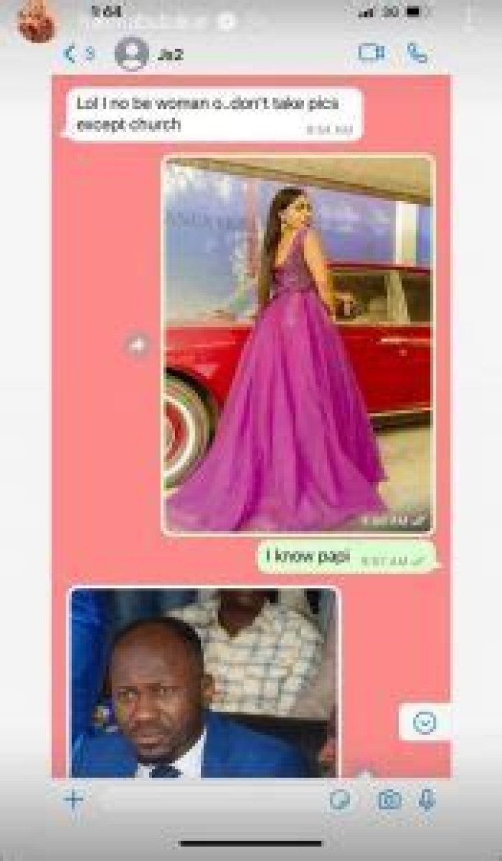 
“I tried covering up for you for years” Halima Abubakar shares receipts of her affair with Apostle Suleman 