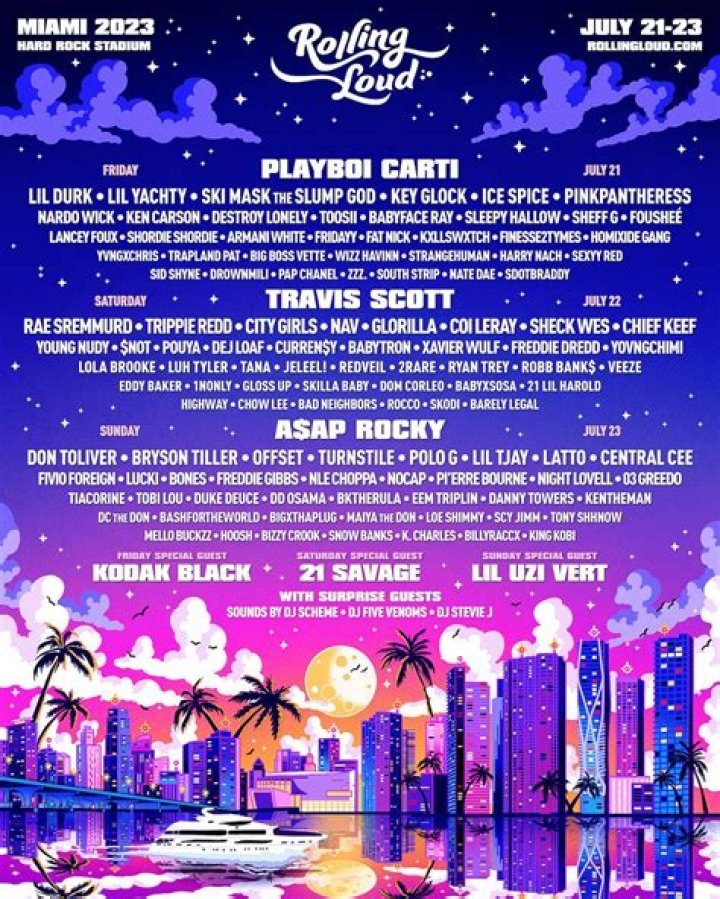 
Rolling Loud 2023: Travis Scott’s set cut short, Nicki Minaj says ‘kill the DJ,’ Justin Bieber’s appearance after canceling tour and more 
